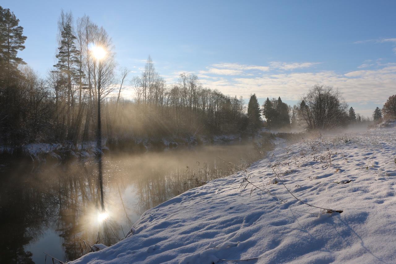 Piesta Riverside Cottage In Soomaa Region Kullimaa Exterior photo